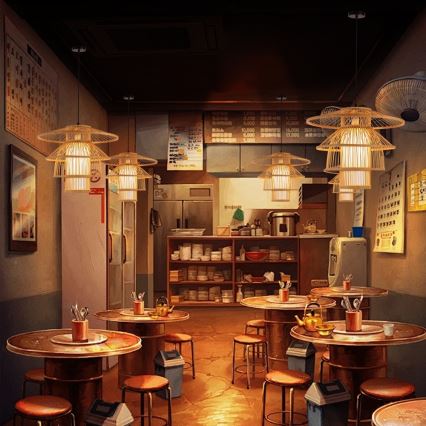 Пендел PINCHOS 1xE27/40W/230V Ø 50 см бамбук