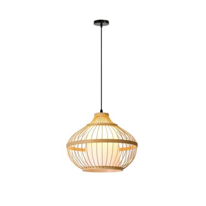 Пендел PINCHOS 1xE27/40W/230V Ø 40 см бамбук