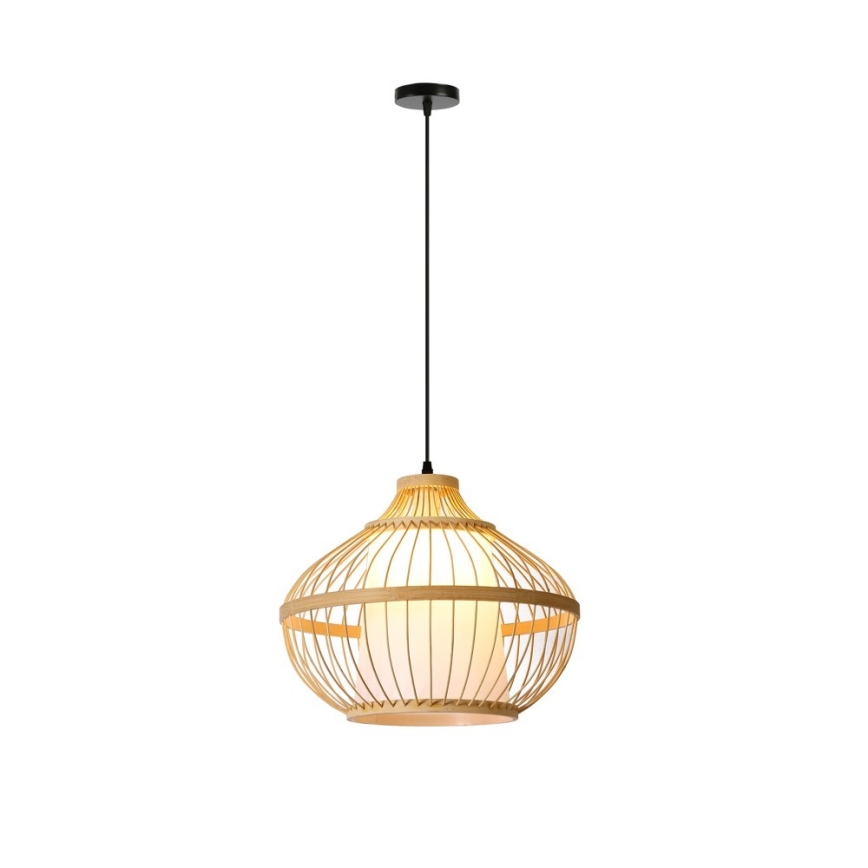Пендел PINCHOS 1xE27/40W/230V Ø 40 см бамбук
