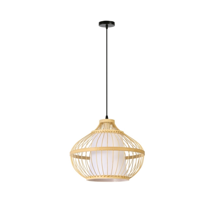 Пендел PINCHOS 1xE27/40W/230V Ø 40 см бамбук
