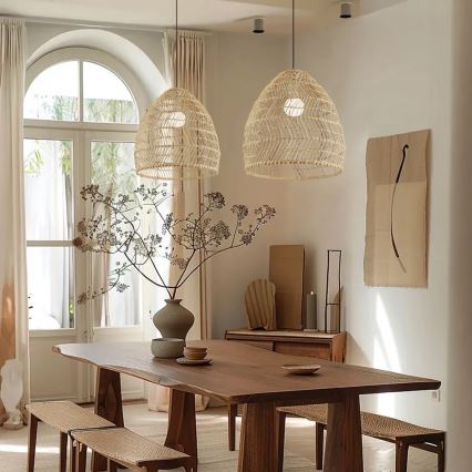 Полилей на кабел BOHO DELICADO 1xE27/40W/230V Ø 38 см