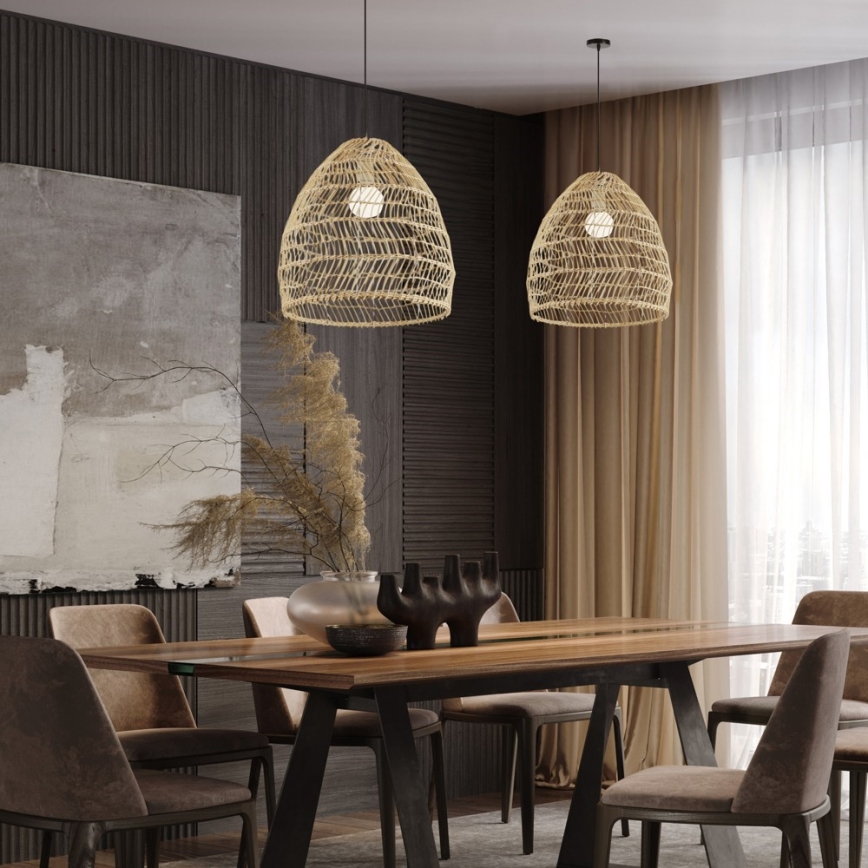 Полилей на кабел BOHO DELICADO 1xE27/40W/230V Ø 38 см