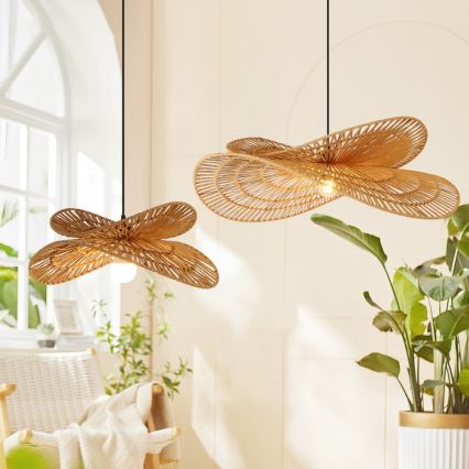 Пендел MARIPOSA 1xE27/40W/230V Ø 50 см юта