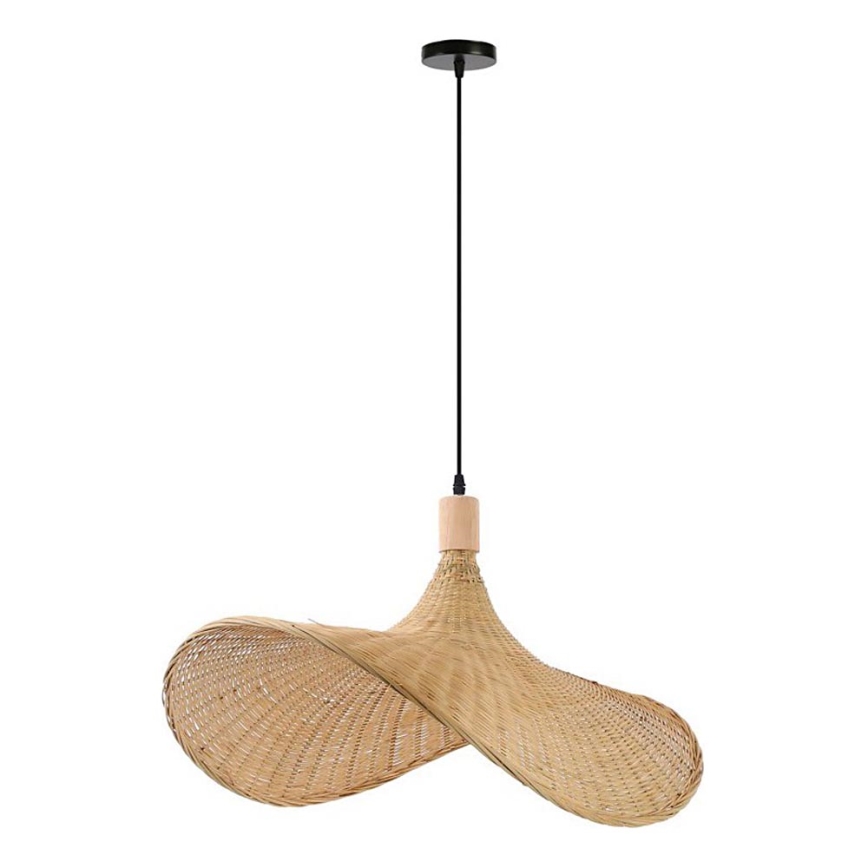 Immax 08289L - Пендел SOMBRERO 1xE27/40W/230V Ø 70 cm ратан