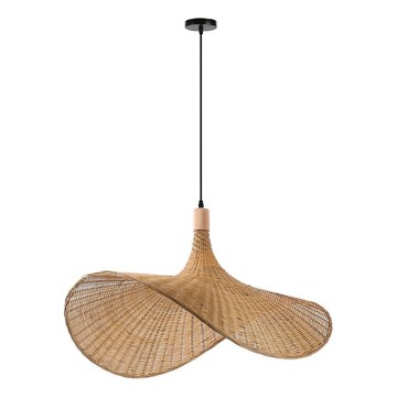 Immax 08290L - Пендел SOMBRERO 1xE27/40W/230V Ø 80 cm ратан