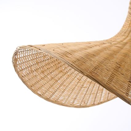 Immax 08290L - Пендел SOMBRERO 1xE27/40W/230V Ø 80 cm ратан
