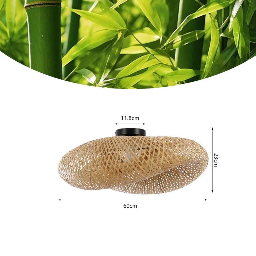 Плафон BOHO HILO 1xE27/40W/230V, Ø 60 см