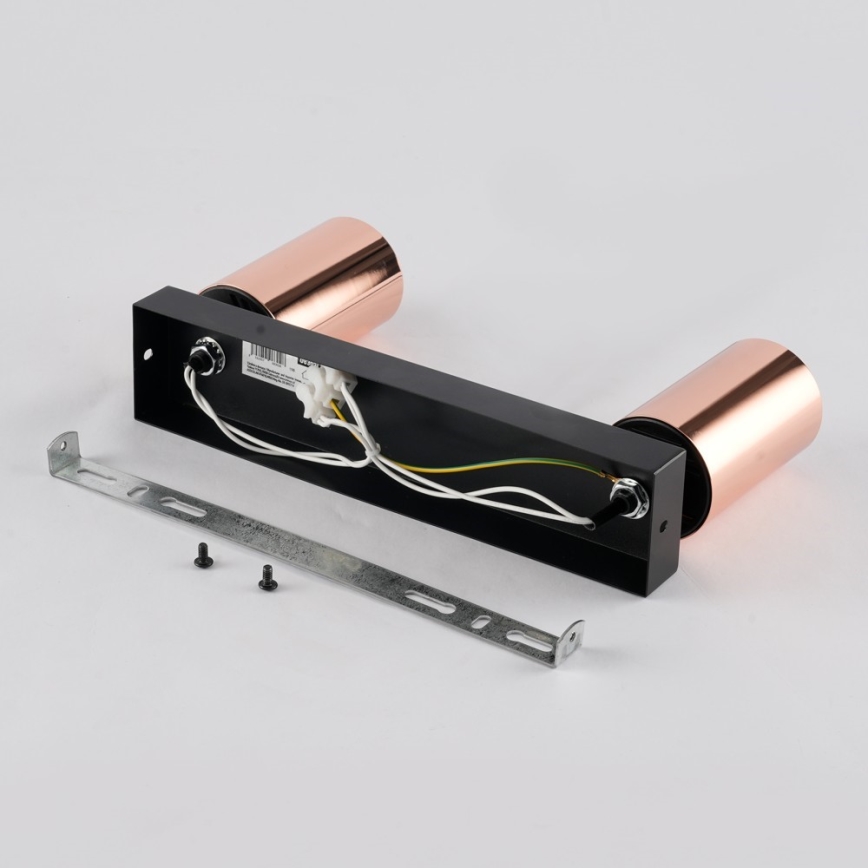 Точково осветително тяло PUNTO 2xGU10/9W/230V розово злато