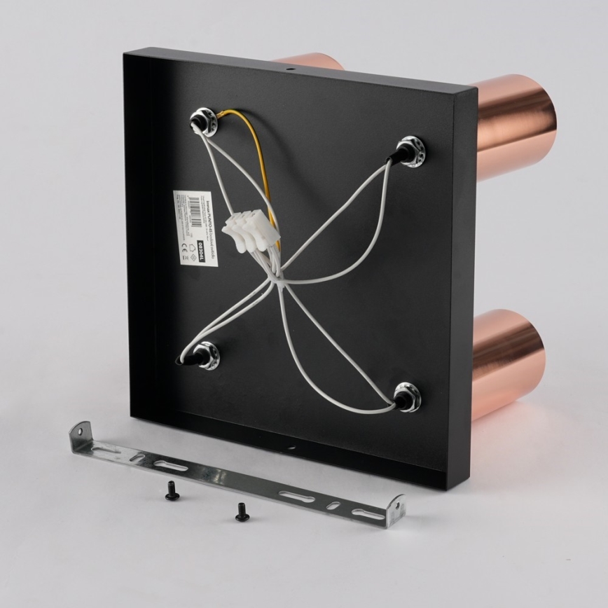 Точково осветително тяло PUNTO 4xGU10/9W/230V розово злато