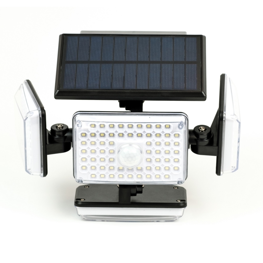 LED Соларен аплик със сензор LED/5W/5,5V IP65 2400 mAh