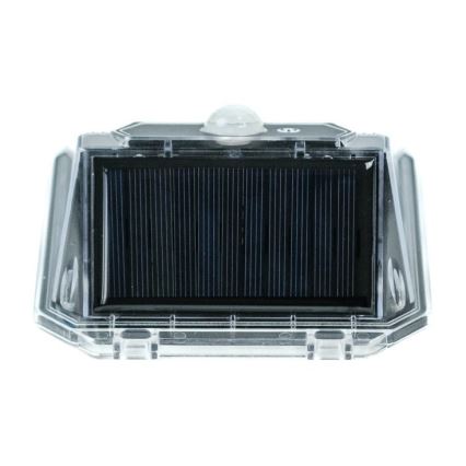 LED Соларен аплик със сензор LED/3W/5,5V IP65 1200 mAh