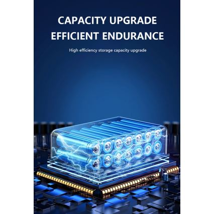 LED Соларен аплик със сензор LED/2W/5V IP54