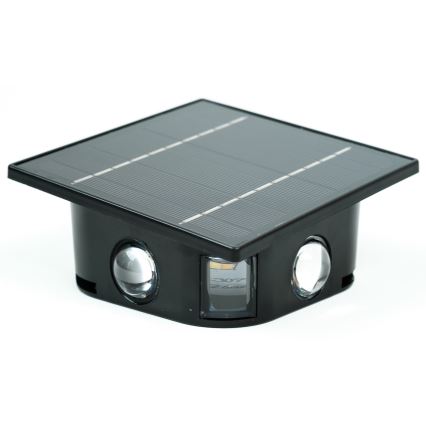 LED Соларен аплик със сензор LED/2W/5V IP54