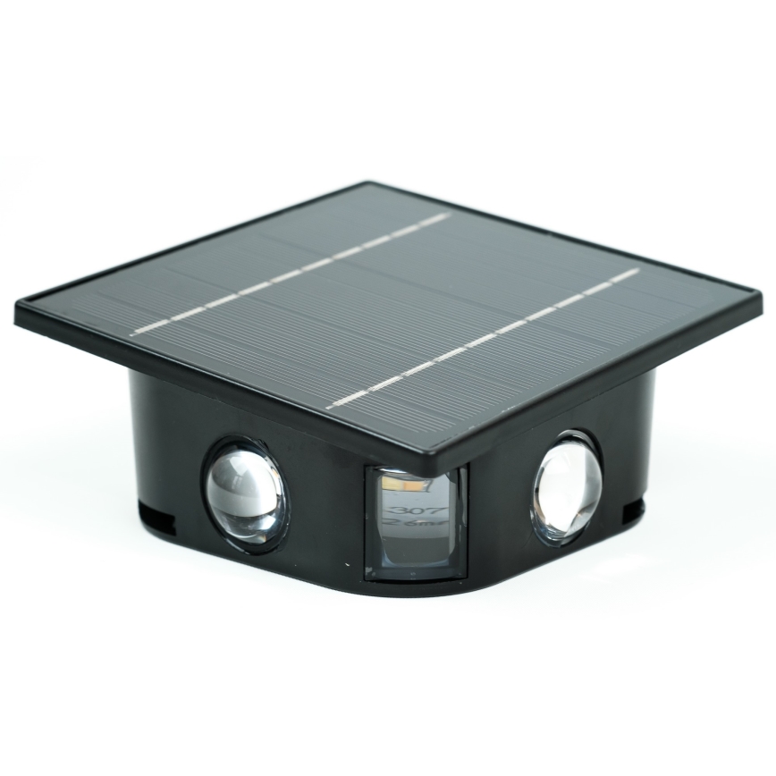 LED Соларен аплик със сензор LED/2W/5V IP54