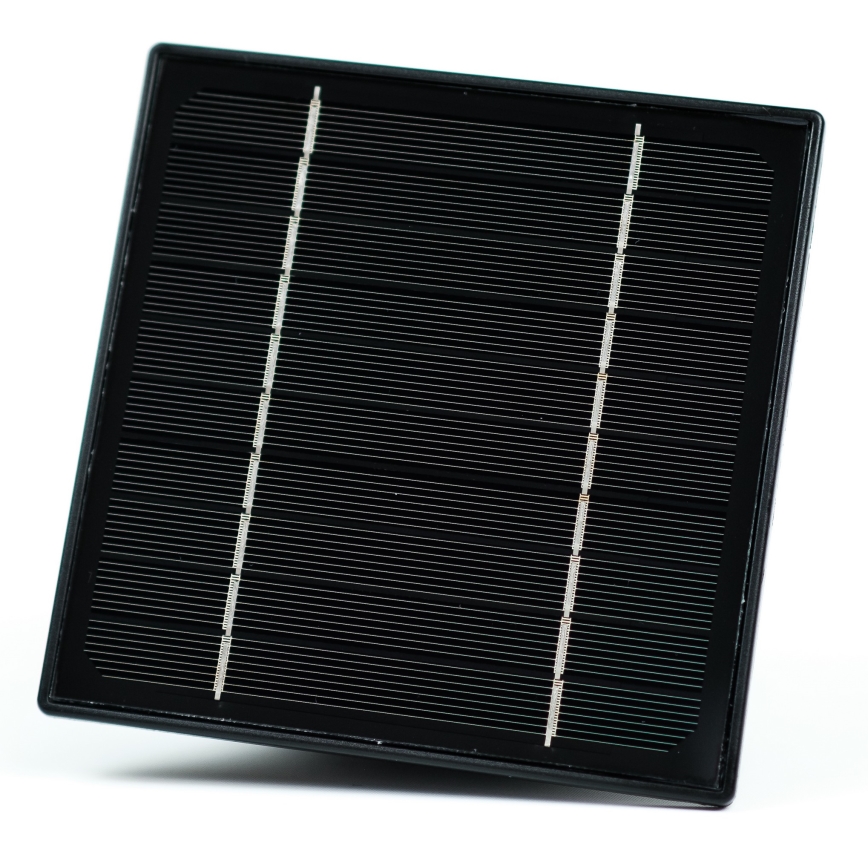 LED Соларен аплик със сензор LED/2W/5V IP54