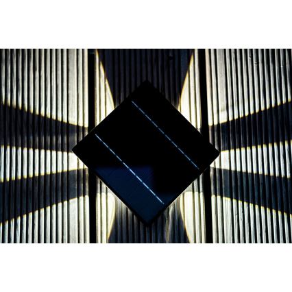 LED Соларен аплик със сензор LED/2W/5V IP54