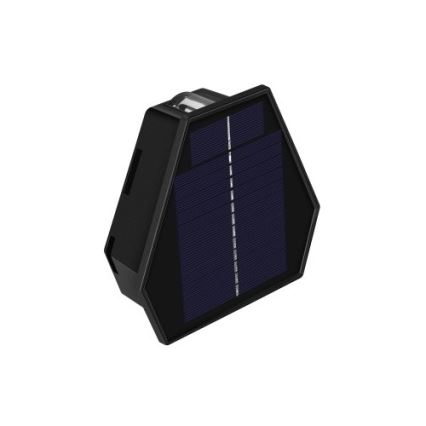 LED Соларен аплик със сензор LED/2W/5V IP54 1300 mAh