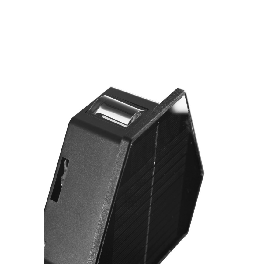 LED Соларен аплик със сензор LED/2W/5V IP54 1300 mAh