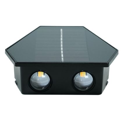 LED Соларен аплик със сензор LED/2W/5V IP54 1300 mAh