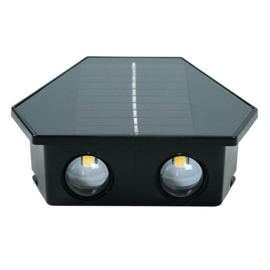 LED Соларен аплик със сензор LED/2W/5V IP54 1300 mAh
