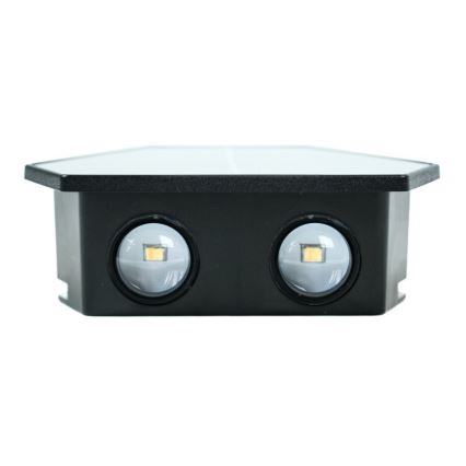 LED Соларен аплик със сензор LED/2W/5V IP54 1300 mAh