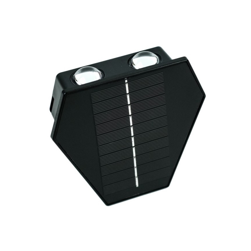 LED Соларен аплик със сензор LED/2W/5V IP54 1300 mAh