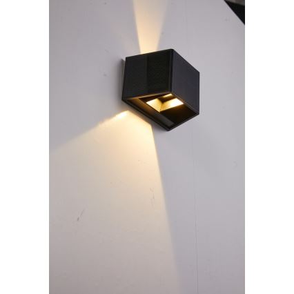 LED Соларен аплик със сензор LED/2W/5V IP54 1300 mAh