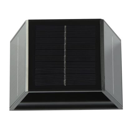LED Соларен аплик със сензор LED/2W/5V IP54 1300 mAh