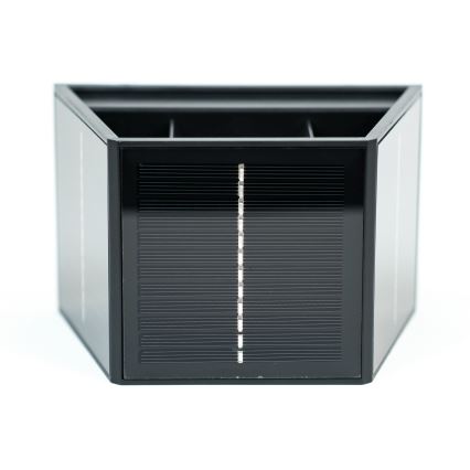 LED Соларен аплик със сензор LED/2W/5V IP54 1300 mAh