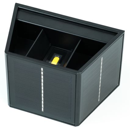 LED Соларен аплик със сензор LED/2W/5V IP54 1300 mAh