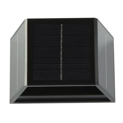 LED Соларен аплик със сензор LED/2W/5V IP54 1300 mAh
