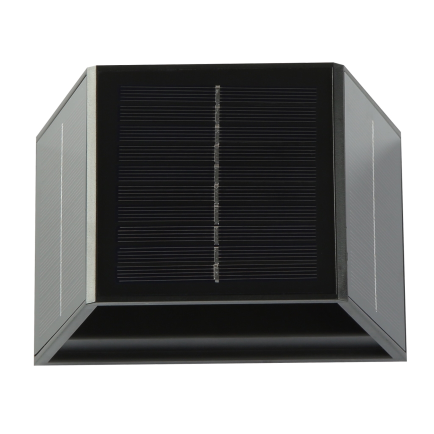 LED Соларен аплик със сензор LED/2W/5V IP54 1300 mAh