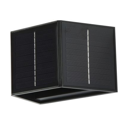 LED Соларен аплик със сензор LED/2W/5V IP54 1300 mAh