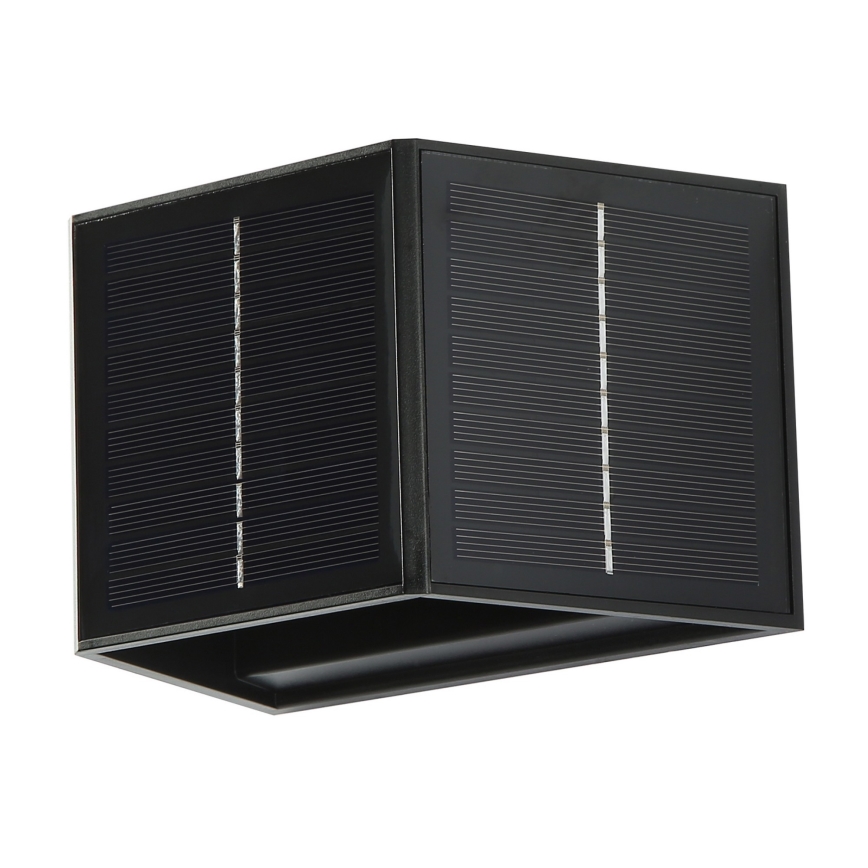 LED Соларен аплик със сензор LED/2W/5V IP54 1300 mAh