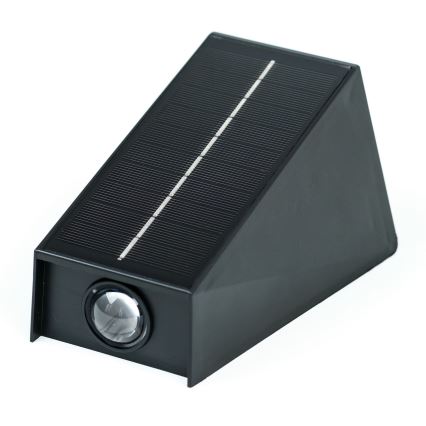 LED Соларен аплик със сензор LED/2W/5V IP54 1300 mAh