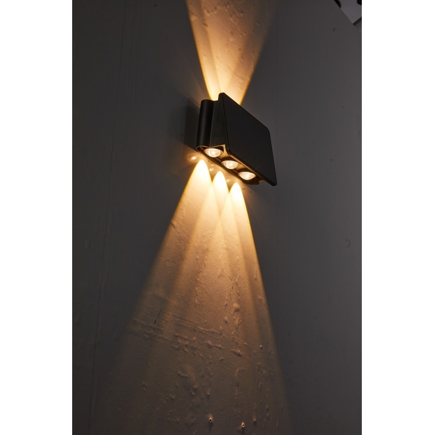 LED Соларен аплик със сензор LED/2W/5V IP54 1300 mAh