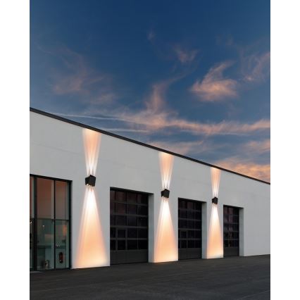 LED Соларен аплик със сензор LED/2W/5V IP54 1300 mAh