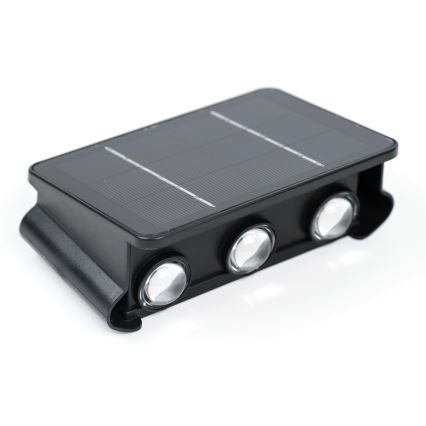 LED Соларен аплик със сензор LED/2W/5V IP54 1300 mAh