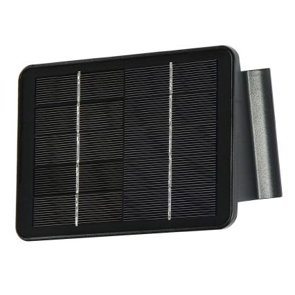 LED Соларен аплик със сензор LED/2W/5V IP54 1300 mAh