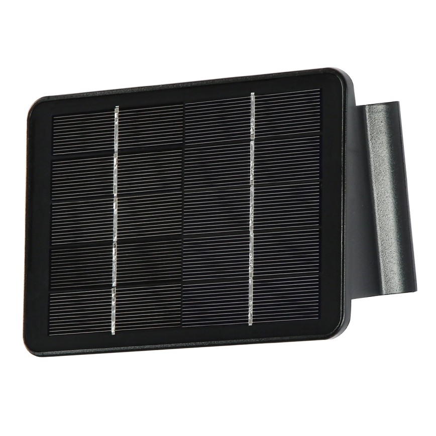 LED Соларен аплик със сензор LED/2W/5V IP54 1300 mAh