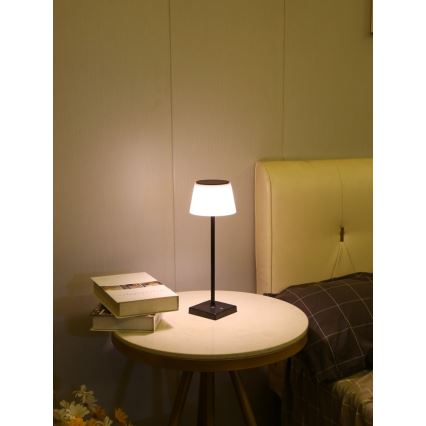 LED регулируема външна соларна лампа със сензор LED/4W/5V IP44 3600 mAh