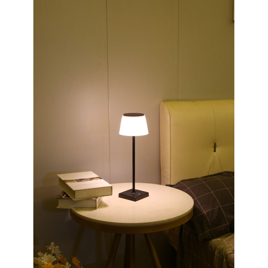 LED регулируема външна соларна лампа със сензор LED/4W/5V IP44 3600 mAh
