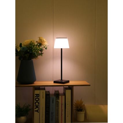 LED регулируема външна соларна лампа със сензор LED/4W/5V IP44 3600 mAh
