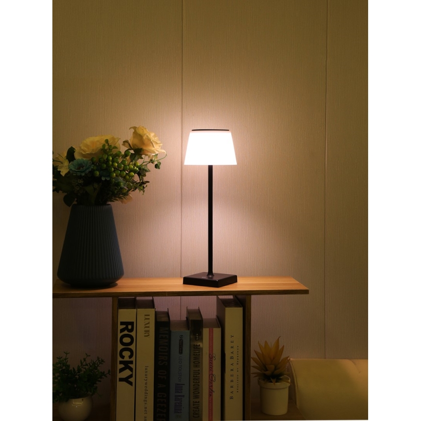 LED регулируема външна соларна лампа със сензор LED/4W/5V IP44 3600 mAh