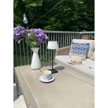 LED регулируема външна соларна лампа със сензор LED/4W/5V IP44 3600 mAh
