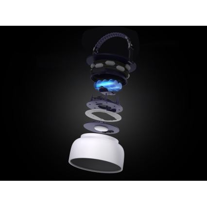 LED RGB Преносима соларна акумулаторна лампа с LED верига LED/10W/5V 3600 mAh IP65 3600 mAh