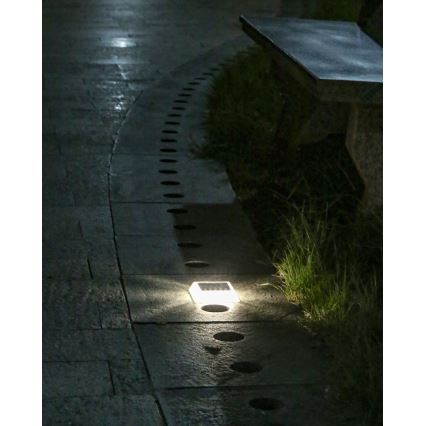 LED Екстериорна лампа със соларен сензор LED/0,03W/1,2V IP54
