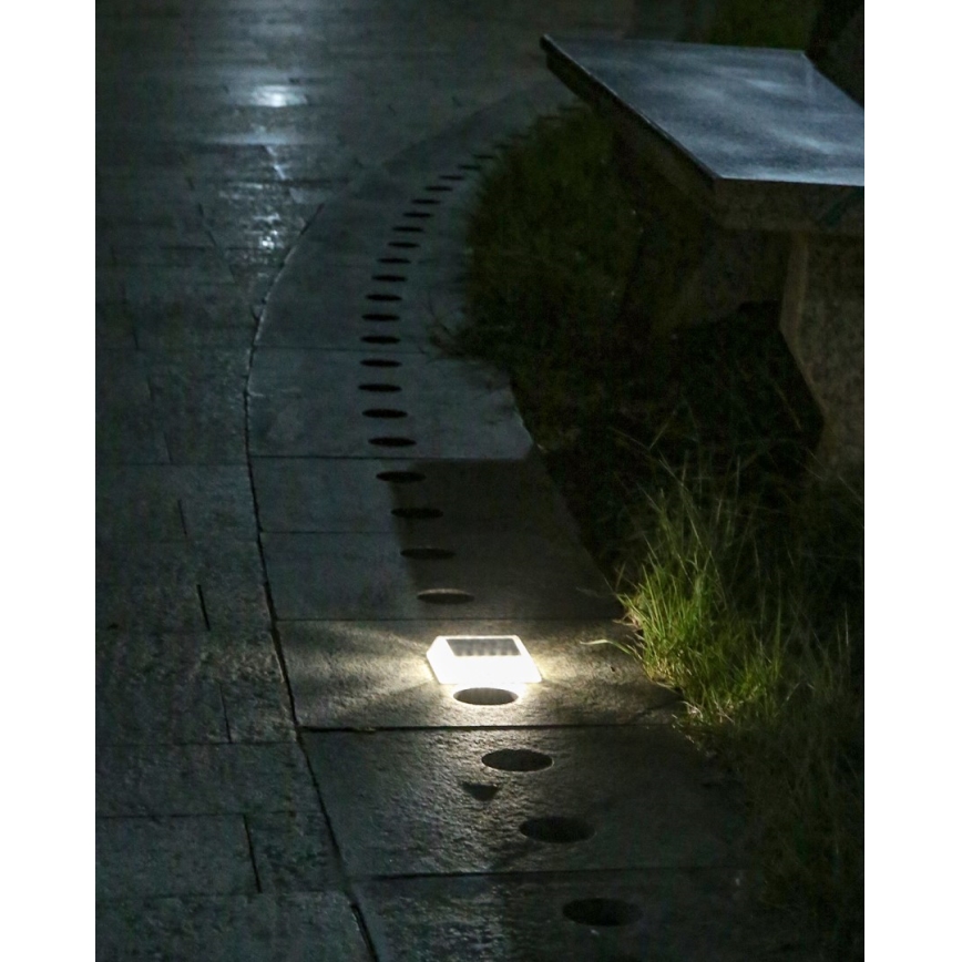 LED Екстериорна лампа със соларен сензор LED/0,03W/1,2V IP54
