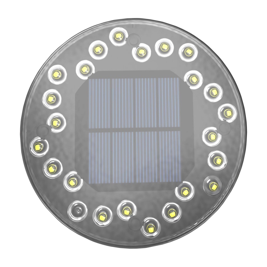 К-кт 4x LED Екстериорна лампа със соларен сензор LED/0,048W/2V IP68