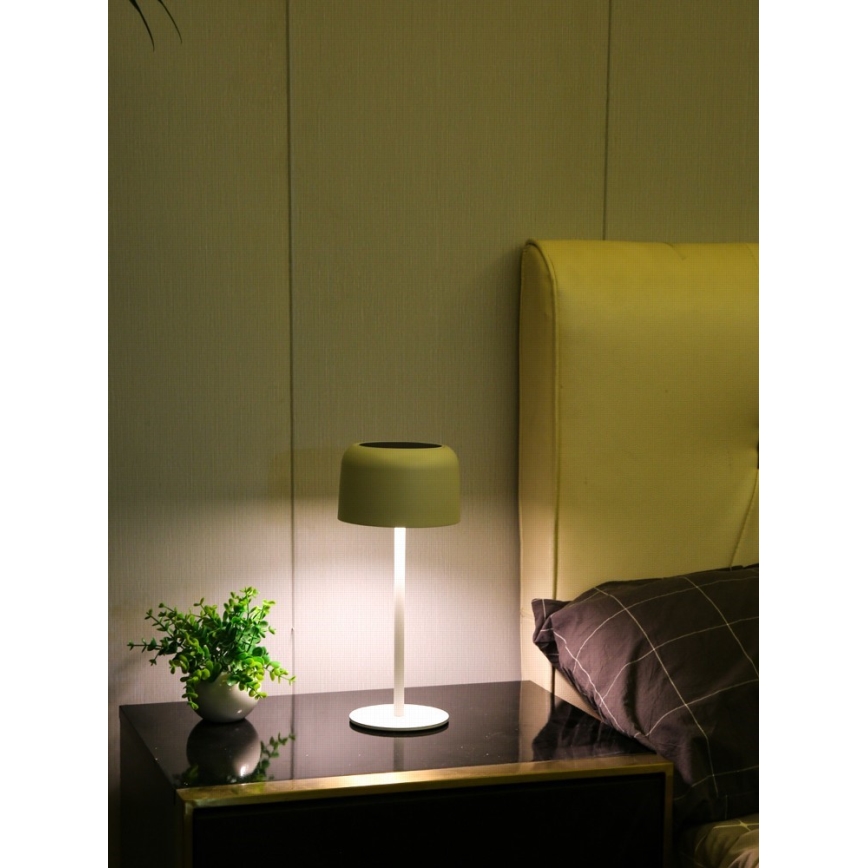 LED регулируема външна соларна лампа LED/4W/5V 3600mAh IP44
